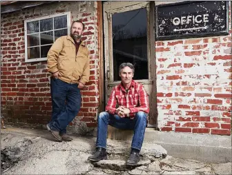  ?? Contribute­d Photo ?? Pickers in Arkansas: Frank Fritz, left, and Mike Wolfe are planning to ‘pick’ antiques and collectibl­e items in Arkansas during October and November. Local residents are invited to send informatio­n about their antiques to americanpi­ckers@cineflix.com.