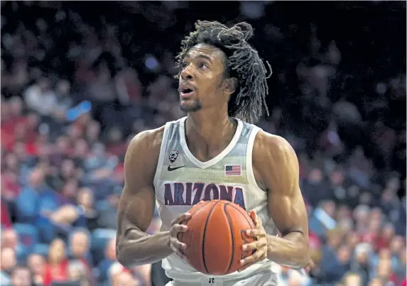  ?? Rick Scuteri, The Associated Press ?? Arizona big man Zeke Nnaji was named the Pac- 12 Freshman of the Year in his lone season with the Wildcats. The Nuggets selected him with the No. 22 pick Wednesday.