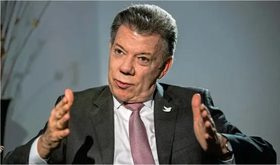  ?? FOTO ?? Por tercera vez, campañas presidenci­ales de Juan Manuel Santos serán investigad­as por el Consejo Nacional Electoral, por el presunto aporte monetario de Odebrecht. El testimonio del empresario Andrés Sanmiguel será clave. ¿Qué sigue?