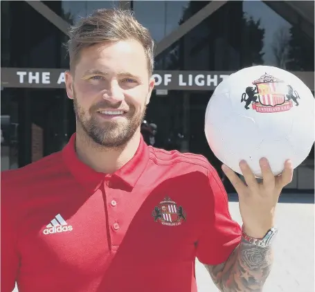  ??  ?? Sunderland’s new signing Chris Maguire.