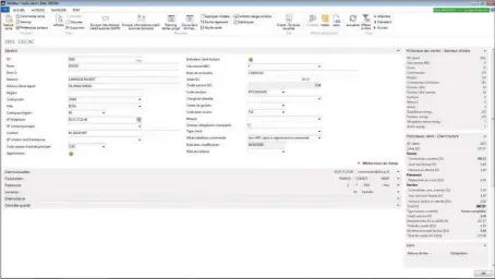  ??  ?? L’ERP Microsoft Dynamics NAV a été mis à jour dans une version dédiée au secteur de la menuiserie. En 2020, les bons de commande des cuisiniste­s seront intégrés directemen­t dans L’ERP en format numérique, sans passer par une étape d’impression papier, ce qui facilitera l’organisati­on de la production.