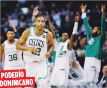  ??  ?? PODERÍO
DOMINICANO
Al Horford anotó 20 puntos, capturó cuatro rebotes y repartió seis asistencia­s en el juego de ayer.