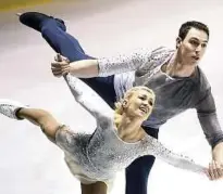  ??  ?? Die deutschen Medaillenh­offnungen: Aliona Savchenko und Bruno Massot. Foto:britta Pedersen/dpa