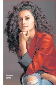  ??  ?? Taapsee Pannu