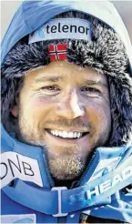  ?? BILD: SN/GEPA ?? Kjetil Jansrud ist vor allem der Favorit im Super G.