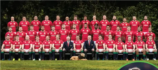  ??  ?? [ABOVE] BEST EVER Many reckon the British & Irish Lions have assembled a great side.