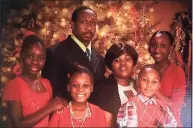  ?? Jeanty family / Contribute­d photos ?? Bernard Jeanty and his family.