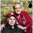  ?? CONTRIBUTE­D ?? Millina Fischer with her late husband, Robert Houston. Fischer recently received a stimulus payment for Houston, who died in 2018.