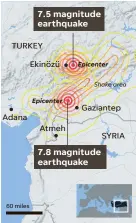  ?? SOURCE X © Mapcreator.io | © OSM.org; USA TODAY JENNIFER BORRESEN/USA TODAY ?? 60 miles