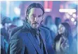  ?? FOTO: DPA ?? Keanu Reeves ist zum zweiten Mal der Serienkill­er John Wick.