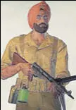  ??  ?? A Sikh soldier’s avatar in the popular game ‘Day of Infamy’.