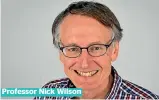  ??  ?? Professor Nick Wilson
