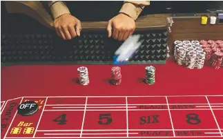 Craps math test