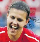  ??  ?? Christine Sinclair