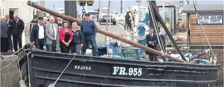  ?? Picture: Kris Miller. ?? The 114-year-old flagship vessel’s refurbishm­ent is due to be completed by May next year.