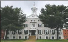  ??  ?? “The Rock Building” was built in the 1840s to support the formation of new Jesuits at St. Stanislaus Seminary in the Florissant Valley. It’s located in present-day Hazelwood, Mo.