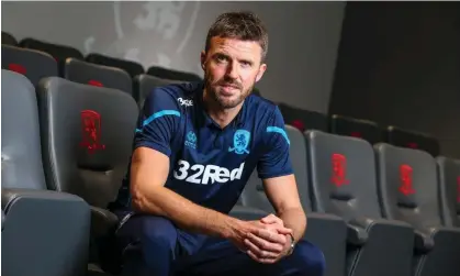  ?? ?? Michael Carrick pictured at Middlesbro­ugh’s training ground on Tuesday. Photograph: Andrew Varley/Shuttersto­ck