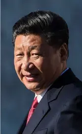  ??  ?? Early adopters: US President Donald Trump, left, and China’s President Xi Jinping.