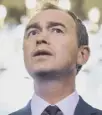  ??  ?? 0 Tim Farron will stay in post until the end of July