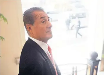  ?? FOTO: ANDRES PEREZ ?? La Corfo buscará aclarar el rol de Julio Ponce y su hermano en la empresa.