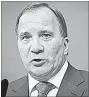  ??  ?? Schwedens Premier, Stefan Löfven.