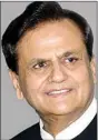  ??  ?? Ahmed Patel