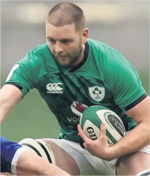  ??  ?? Iain Henderson has penned a new two-year extension to his IRFU deal