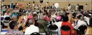 ??  ?? ABOVE: Between 400 and 500 seniors from across eight counties filled the Thornton Center in Armuchee for the 30th annual Senior Inforum on Wednesday.