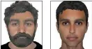  ??  ?? Manhunt: the Marham kidnap suspects