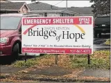 ??  ?? Bridges of Hope, a faith-based organizati­on located in Xenia, opened the city’s only emergency homeless shelter for single men and women Monday night.