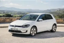  ?? PHOTOS COURTESY OF VOLKSWAGEN CANADA ?? Volkswagen’s e-Golf delivers a range of more than 200 kilometres on a single charge.