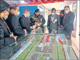  ?? SOURCED ?? Senior police officials, including police commission­er Alok Singh and NIAL CEO Arun Vir Singh also visited the stall.