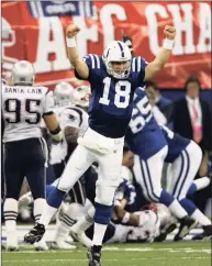  ?? Amy Sancetta / Associated Press ?? Peyton Manning (pictured), Charles Woodson, Jared Allen and Calvin Johnson are first-year eligible players to make the list of 25 semifinali­sts for the Pro Football Hall of Fame’s class of 2021.