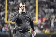  ?? AP - Sean Rayford, file ?? South Carolina coach Will Muschamp (above) and first-year offensive coordinato­r Mike Bobo — both with past ties to Rome — are looking to lead the Gamecocks to more success.
