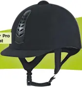  ??  ?? Dublin Silver Pro Riding Hat