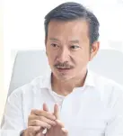  ??  ?? Chaiwat: BCP goes for cooperativ­e business model