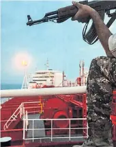  ?? Foto: AFP / HO ?? Der Iran veröffentl­ichte Fotos, mutmaßlich von Bord der Stena Impero.