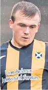  ??  ?? Liam Watt grabbed two goals at Links Park to ensure East Fife retain third place in League One.