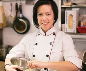  ??  ?? Renee Chan says that keeping a few basic sauces at hand allows for versatilit­y.