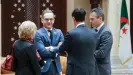  ??  ?? German Foreign Minister Heiko Maas (center-left) has called for further measures to secure a political solution in Libya