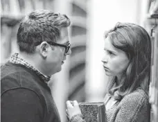  ?? MARY CYBULSKI, FOX SEARCHLIGH­T ?? Disgraced reporter Michael Finkel (Jonah Hill) and partner Jill (Felicity Jones) are drawn into an accused murderer’s fold.