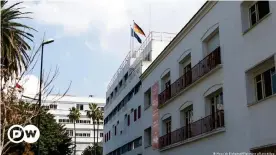  ??  ?? Contacts between the Moroccan Foreign Ministry and the German embassy in Rabat (pictured) have been suspended