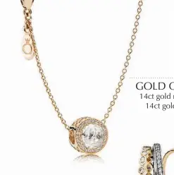  ??  ?? GOLD ON GOLD 14ct gold necklace with
14ct gold charm $878