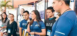  ?? FOTOS: UAS ?? Los propios alumnos exponen las cualidades de los programas.