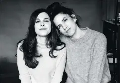  ??  ?? Jessica Ennis, left, and Caitlin Cronenberg’s new photo book The Endings mines the emotion of breakups.