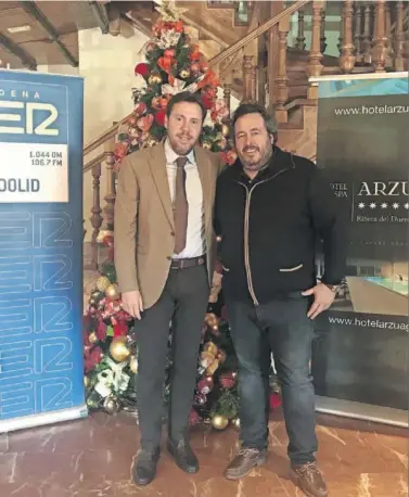  ??  ?? GRAN ESCENARIO. Bodegas Arzuega acogió una tertulia especial con el alcalde Óscar Puente.