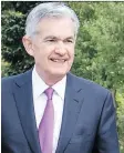  ?? DAVID PAUL MORRIS/BLOOMBERG ?? Jerome Powell said the U.S. economy remains strong.