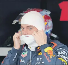  ?? ?? Max Verstappen, piloto de Red Bull Racing, se prepara para la primera práctica del Gran Premio de Japón