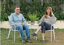  ?? COLLEEN HAYES / AMAZON STUDIOS ?? Fred Armisen and Maya Rudolph in a scene from “Forever,” an eightepiso­de series on Amazon Prime Video.