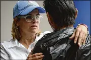  ?? CARLOS GIUSTI / ASSOCIATED PRESS ?? San Juan Mayor Carmen Yulin Cruz has become engaged in a war of words with President Donald Trump over U.S. recovery efforts in Puerto Rico.